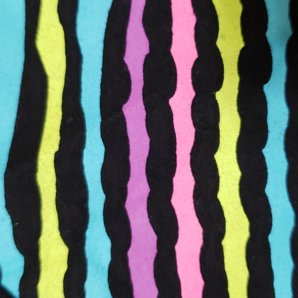 Xersion - Neon stripe v-neck tee - Ladies Large - Picture 10 of 10